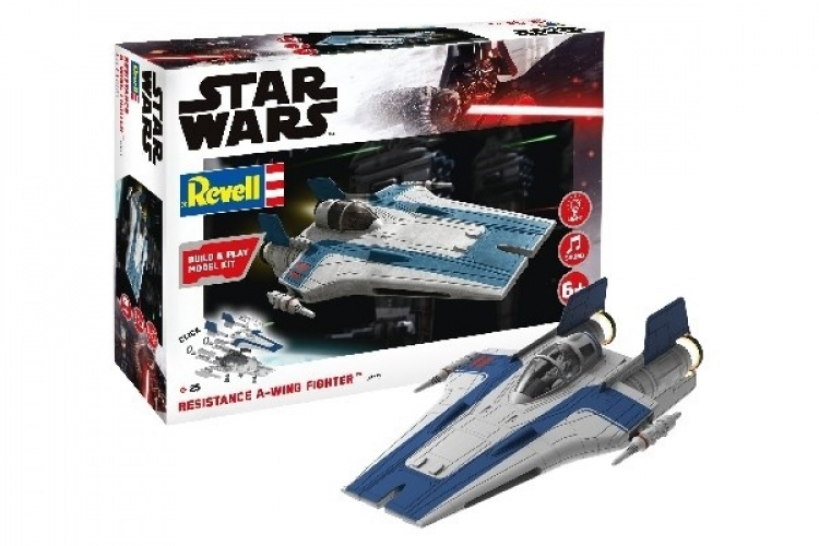 Revell 1:44 Resistance A-wing Fighter, Blå