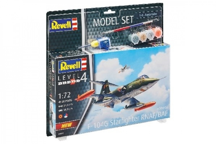 Revell 1:72 Model Set F-104 G Starfighter NL/B