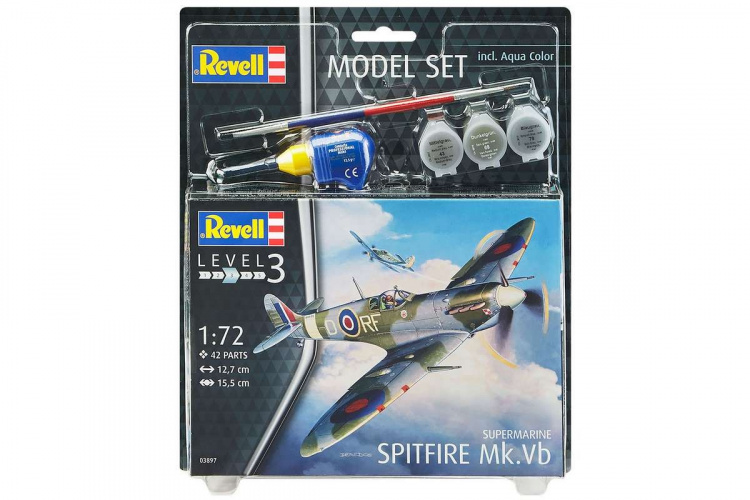 Revell Model Set Supermarine Spitfire M