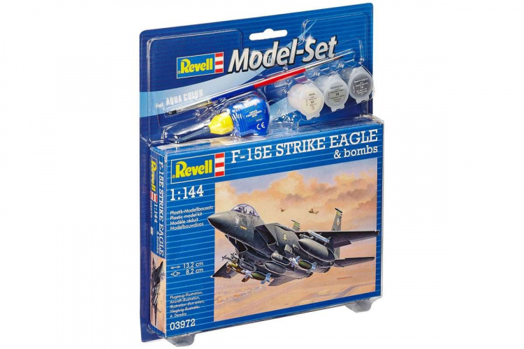 Revell Model Set F-15E STRIKE EAGLE & b