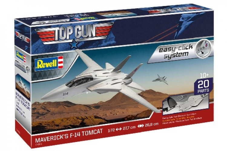 Revell 1:72 Model Set F-14 Tomcat \'Top Gun\' (easy click)