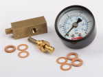 Wilesco (MS740) Manometer + Bas för D15, D21, D320 Ångmaskiner