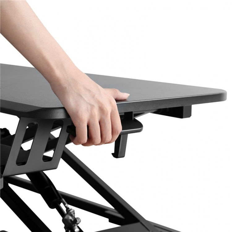 LogiLink Höjdjusterbar skrivbordshöjare Sitt/Stå