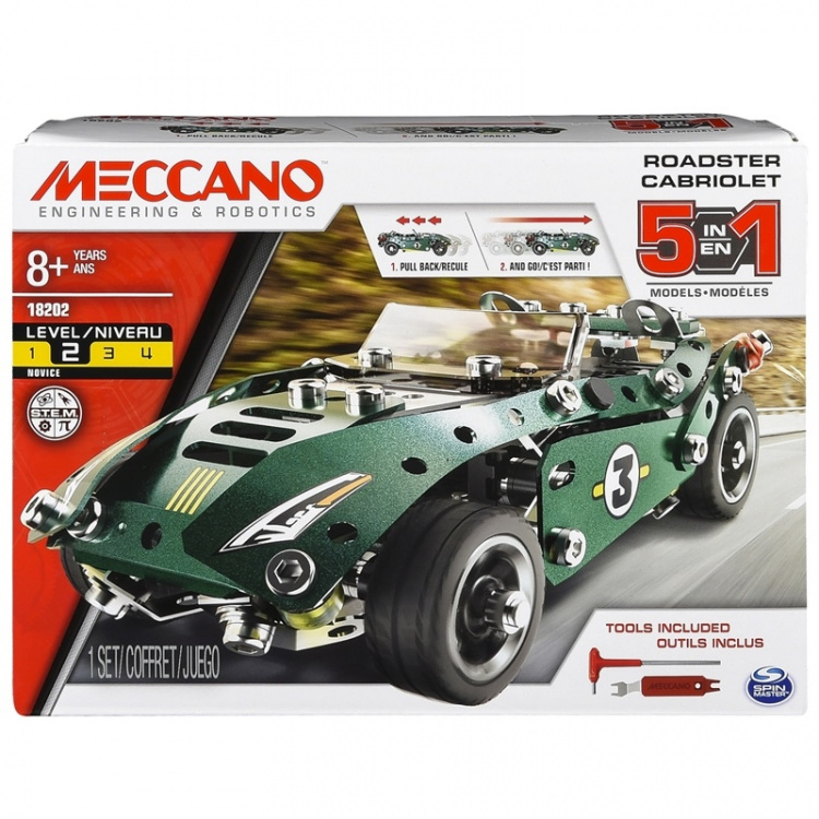 Meccano Multi 5 Model Set - Pull Back