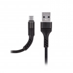 MXUC-01 USB-C Kabel (2A) Fast Charge, Svart MXUC-01 USB-C Kabel (2A) Fast Charge, Svart