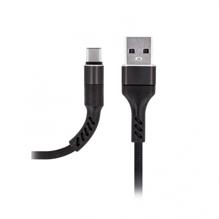 MXUC-01 USB-C Kabel (2A) Fast Charge, Svart MXUC-01 USB-C Kabel (2A) Fast Charge, Svart