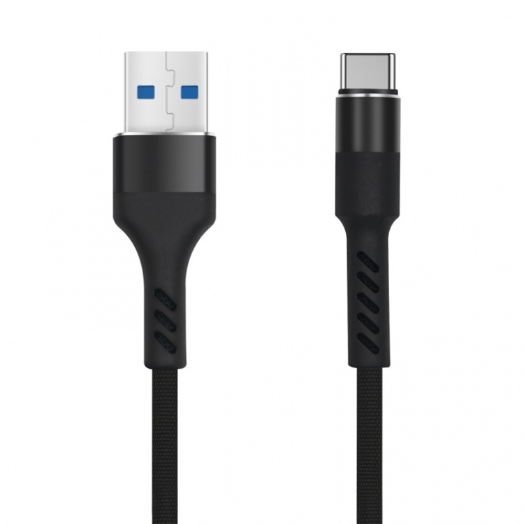MXUC-01 USB-C Kabel (2A) Fast Charge, Svart MXUC-01 USB-C Kabel (2A) Fast Charge, Svart