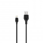 XO NB103 USB - Lightning-Kabel (2,1A) 1m, Svart XO NB103 USB - Lightning-Kabel (2,1A) 1m, Svart
