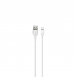 XO NB103 USB - USB-C Kabel (2,1A) 1m, Vit XO NB103 USB - USB-C Kabel (2,1A) 1m, Vit