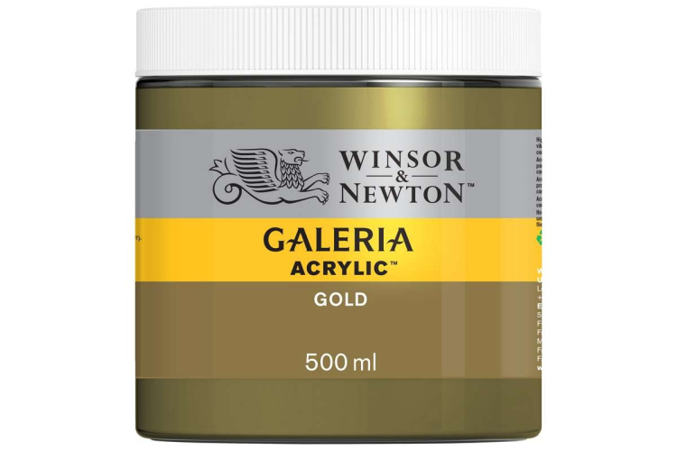 Winsor Newton Galeria Acrylic 500Ml Gold 283