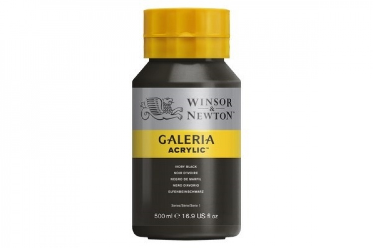 Galeria Acrylic 500Ml Ivory Black 331 Galeria Acrylic 500Ml Ivory Black 331
