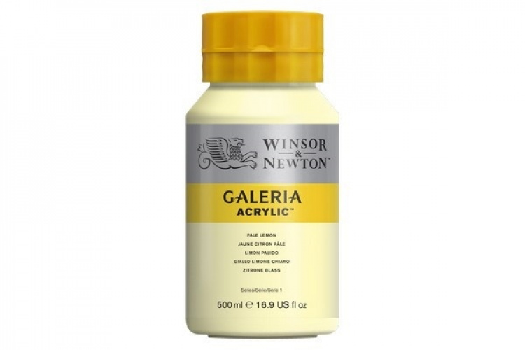 Galeria Acrylic 500Ml Pale Lemon 434 Galeria Acrylic 500Ml Pale Lemon 434