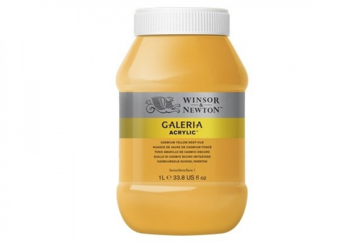 Galeria Acrylic 1L Cad Yellow Deep Hue 115 Galeria Acrylic 1L Cad Yellow Deep Hue 115