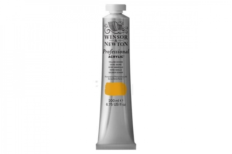 Prof Acrylic 200ML YELLOW OCHRE 744