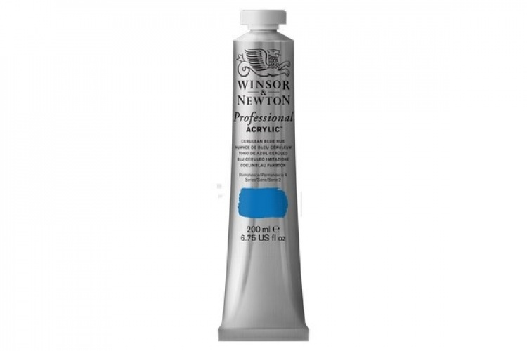 Prof Acrylic 200ML CERULEAN BLUE HUE 139