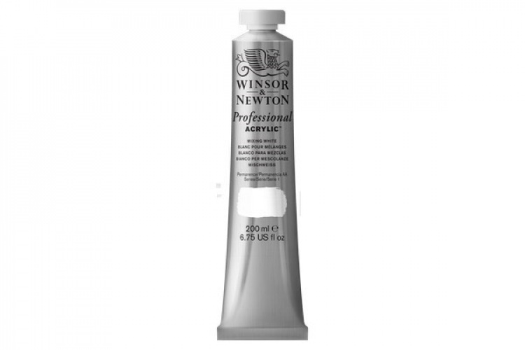 Prof Acrylic 200ML MIXING WHITE 415