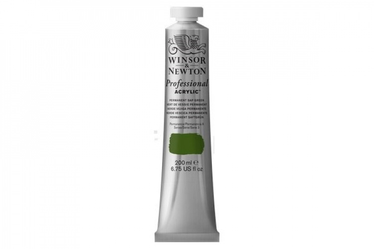 Prof Acrylic 200ML PERMANENT SAP GREEN 503