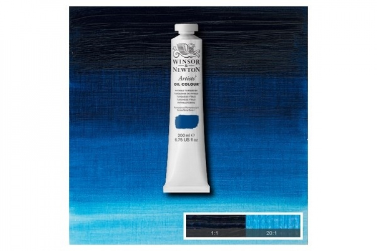 Artists Oil Col 200ML PHTHALO TURQUOISE 526 Artists Oil Col 200ML PHTHALO TURQUOISE 526
