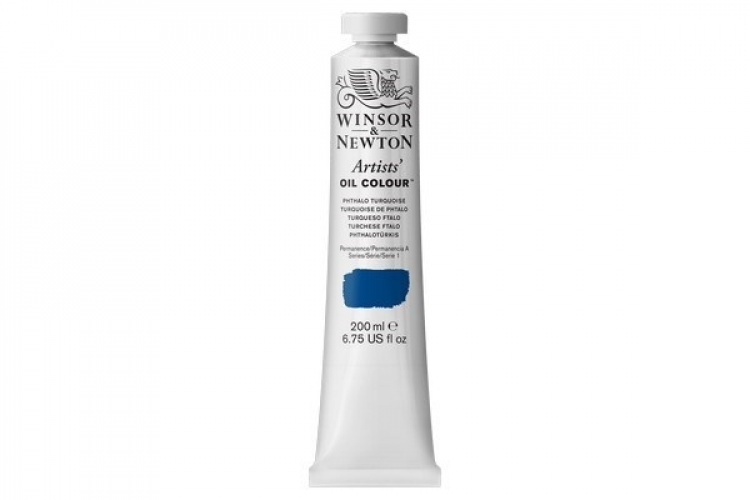 Artists Oil Col 200ML PHTHALO TURQUOISE 526 Artists Oil Col 200ML PHTHALO TURQUOISE 526