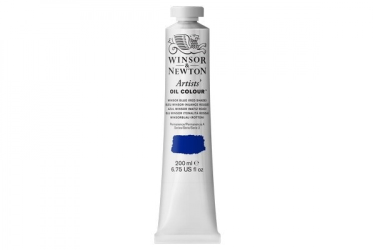 Artists Oil Col 200ML WINSOR BLUE (RED SHADE) 706 Artists Oil Col 200ML WINSOR BLUE (RED SHADE) 706