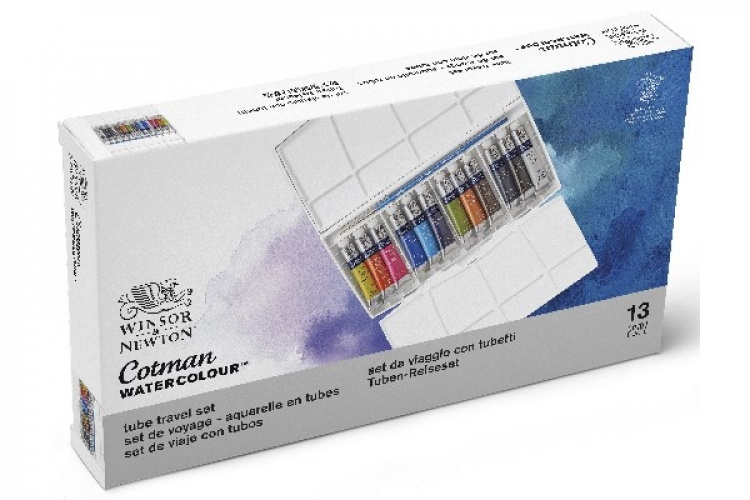 Cotman Water Color Tube Painting box Plus