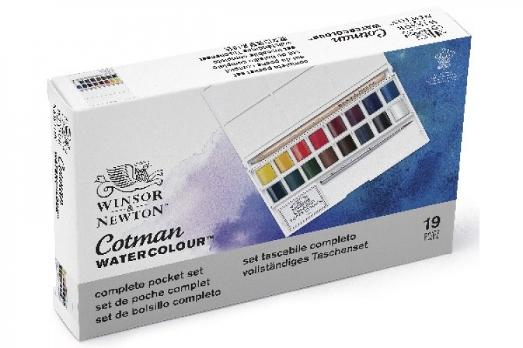 Cotman Water Color Deluxe pocketbox Cotman Water Color Deluxe pocketbox
