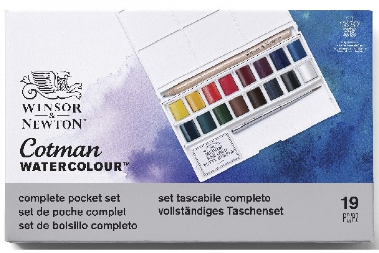 Cotman Water Color Deluxe pocketbox Cotman Water Color Deluxe pocketbox