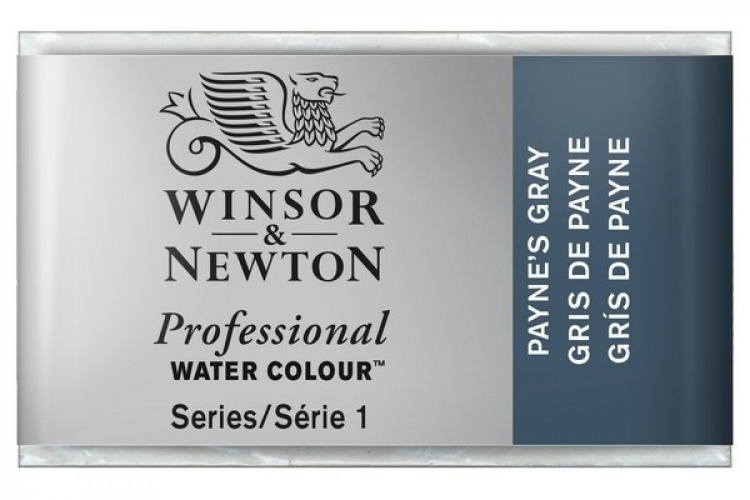 Prof Water Colour Pan/W Paynes Gray 465