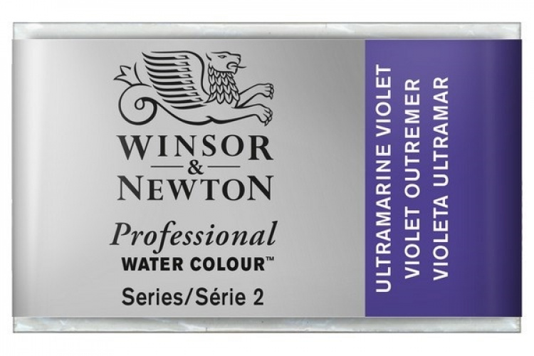 Prof Water Colour Pan/W Ultra Violet 672