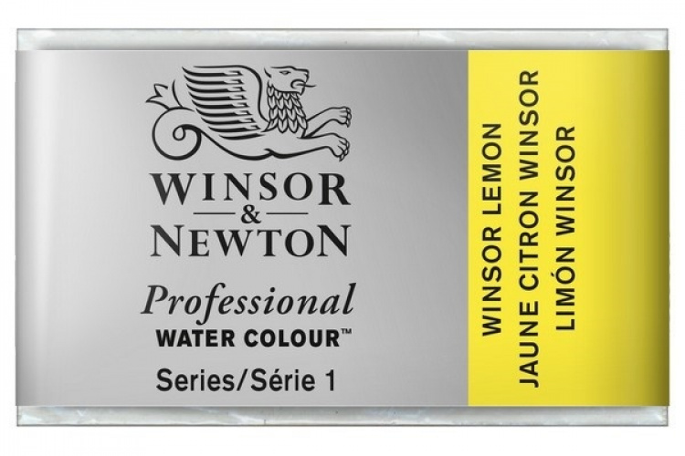 Prof Water Colour Pan/W Winsor Lemon 722 Prof Water Colour Pan/W Winsor Lemon 722