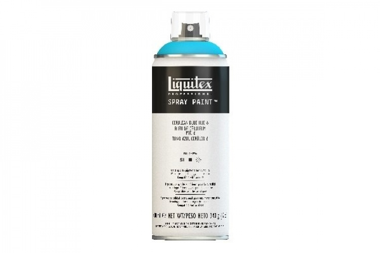 Liquitex Sprayfärg 400ml Cerulean Blue Hue 6 6470 Liquitex Sprayfärg 400ml Cerulean Blue Hue 6 6470