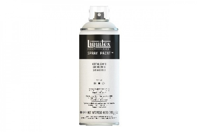 Liquitex Sprayfärg 400ml Neutral Grey 8 8599 Liquitex Sprayfärg 400ml Neutral Grey 8 8599