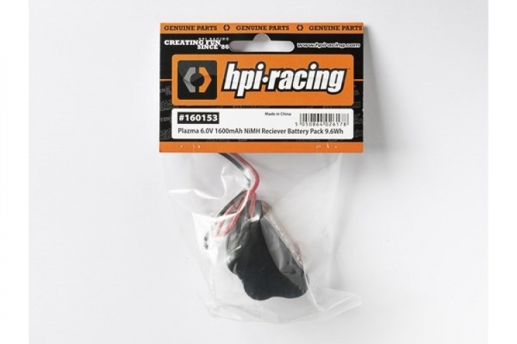 Plazma 6.0V 1600mAh NiMH Receiver Battery Pack Plazma 6.0V 1600mAh NiMH Receiver Battery Pack