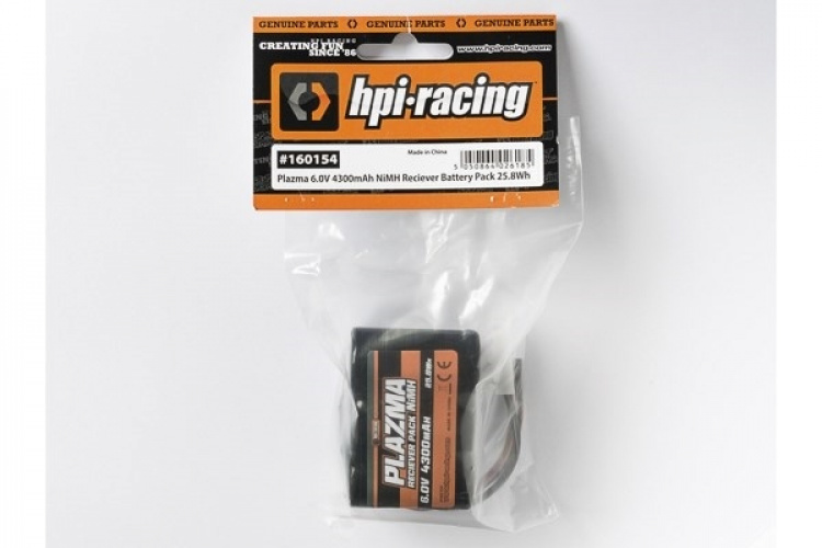 Plazma 6.0V 4300mAh NiMH Baja Receiver Battery