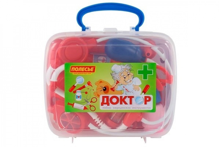Doktor-Set med tillhörande väska