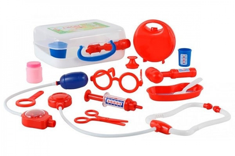 Doktor-Set med tillhörande väska