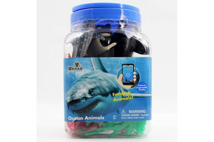 Animal Planet Ocean animals 30pcs in 3,2L bucket