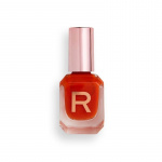 Makeup Revolution High Gloss Nail Polish 10ml - Mango Makeup Revolution High Gloss Nail Polish 10ml - Mango