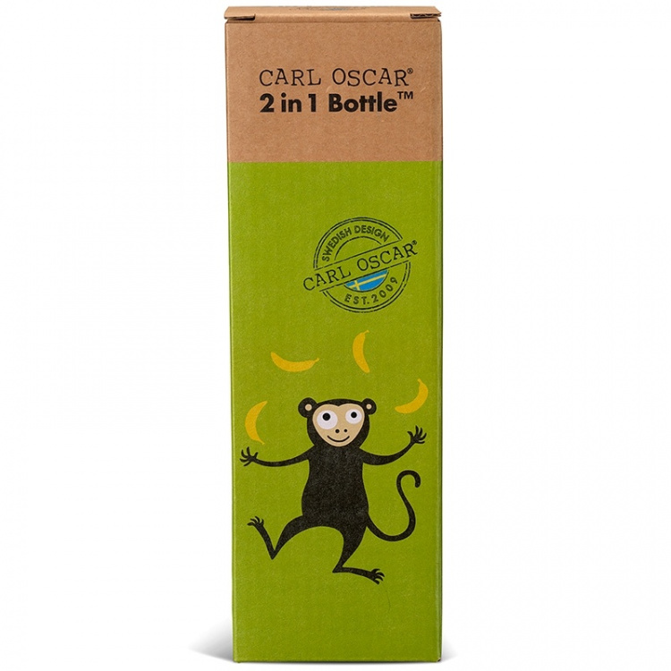 Carl Oscar Barnflaska 2 i 1 0,3 + 0,15L Lime