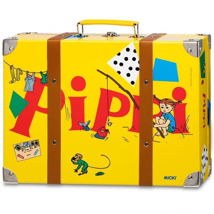 Pippi Koffert Gul 32cm