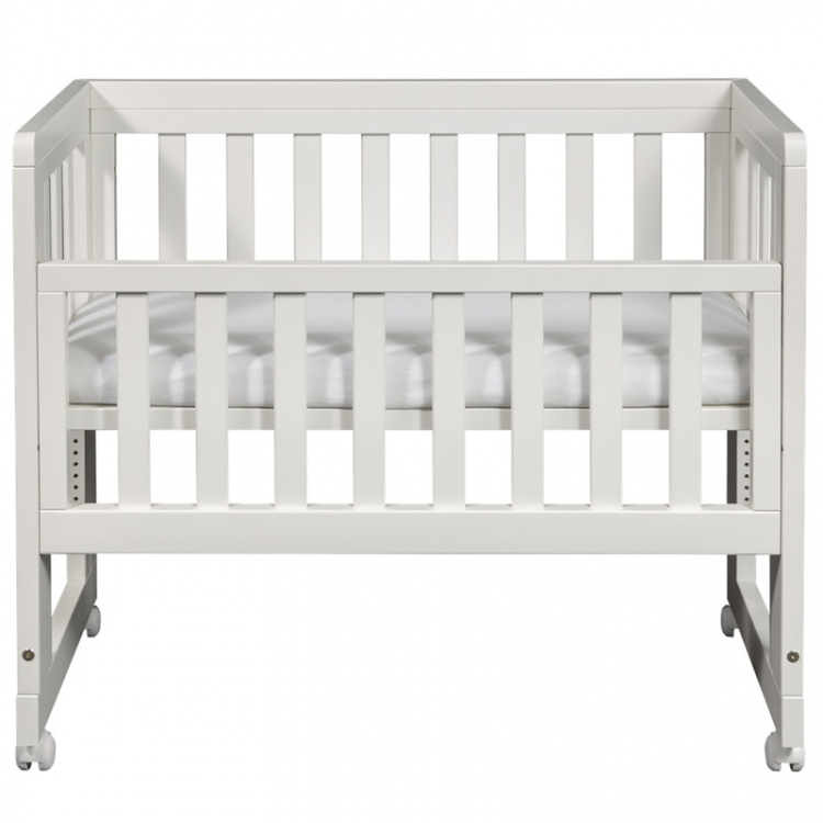 Troll Bedside Crib Oslo Vit