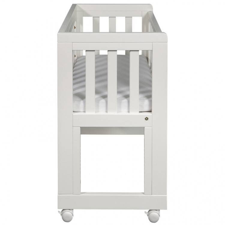 Troll Bedside Crib Oslo Vit