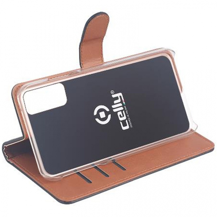 Celly Wallet Case Galaxy A02s SM-A025F Svart Celly Wallet Case Galaxy A02s SM-A025F Svart