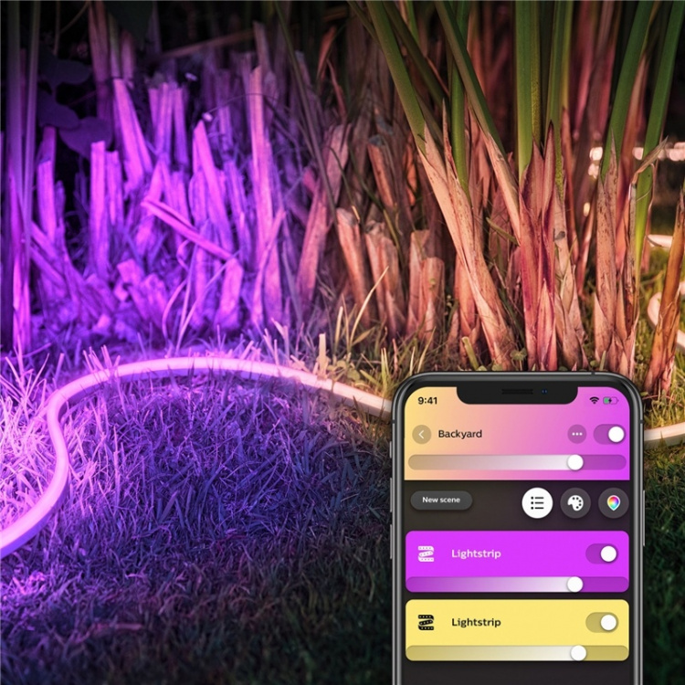 Philips Hue Lightstrip Outdoor 2m Color/White Ambianc Philips Hue Lightstrip Outdoor 2m Color/White Ambianc