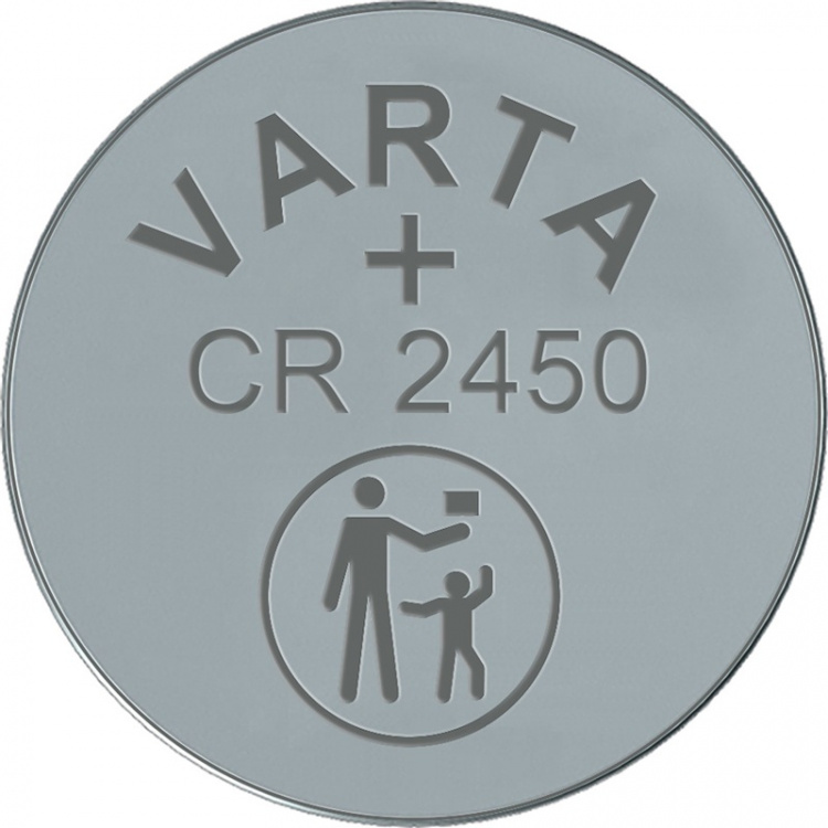 Varta CR2450 3V Lithium Knappcellsbatteri