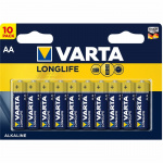 Varta Longlife AA / LR6 Batteri 10-p Varta Longlife AA / LR6 Batteri 10-p