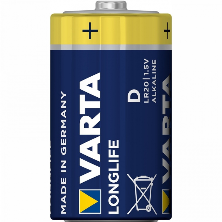 Varta Longlife D / LR20 Batteri 2-pa Varta Longlife D / LR20 Batteri 2-pa