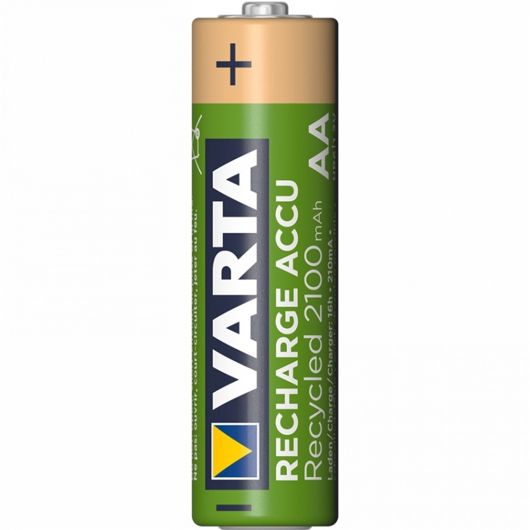 VARTA Batteri AA 4 st 2100 mAh - Uppladdningsbara VARTA Batteri AA 4 st 2100 mAh - Uppladdningsbara