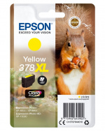 Epson Squirrel Singlepack Yellow 378XL Claria Photo HD Ink Epson Squirrel Singlepack Yellow 378XL Claria Photo HD Ink