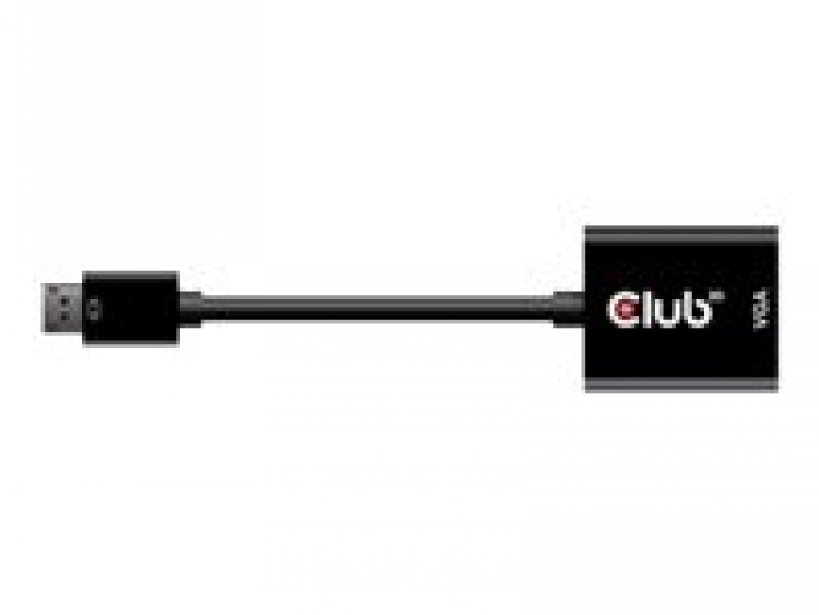 CLUB3D cac-2013 Displayport VGA Svart
